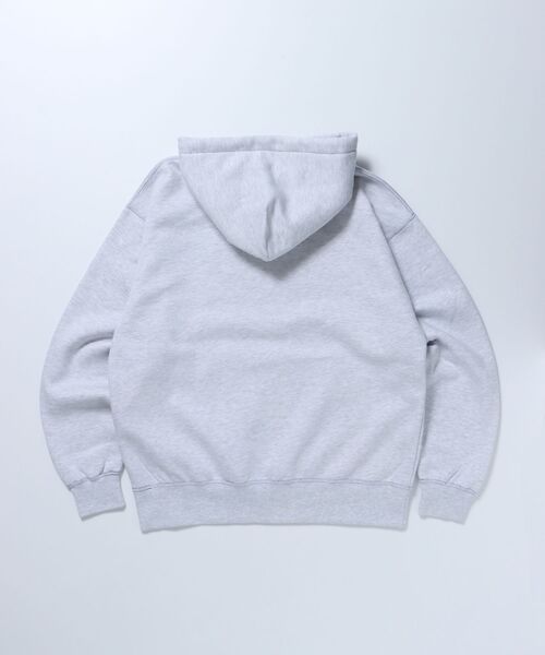 BEN DAVIS（ベンデイビス）の「【BEN DAVIS(ベンデイビス)】 SPRAY ART HOODIE / ロゴ ビッグ 裏起毛 プルオーバー パーカー（パーカー・メンズ・オフホワイト/ブルー系その他2/ブラック・X-LARGE/MEDIUM/LARGE）」の6枚目の写真