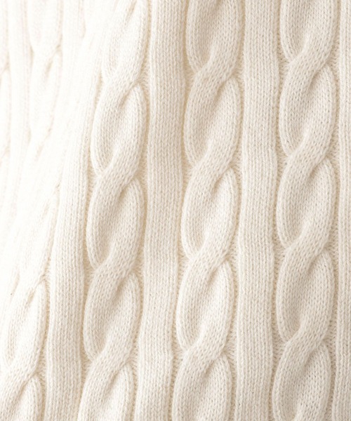 GLOBAL WORK(グローバルワーク)の「洗えるスマートケーブルニット/196541(ニット/セーター・メンズ・ライトブルー/その他/ベージュ系その他3/ネイビー/オフホワイト・X-LARGE/SMALL/MEDIUM/LARGE)」の20枚目の写真