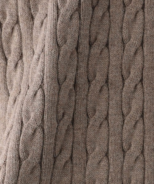 GLOBAL WORK(グローバルワーク)の「洗えるスマートケーブルニット/196541(ニット/セーター・メンズ・ライトブルー/その他/ベージュ系その他3/ネイビー/オフホワイト・X-LARGE/SMALL/MEDIUM/LARGE)」の22枚目の写真