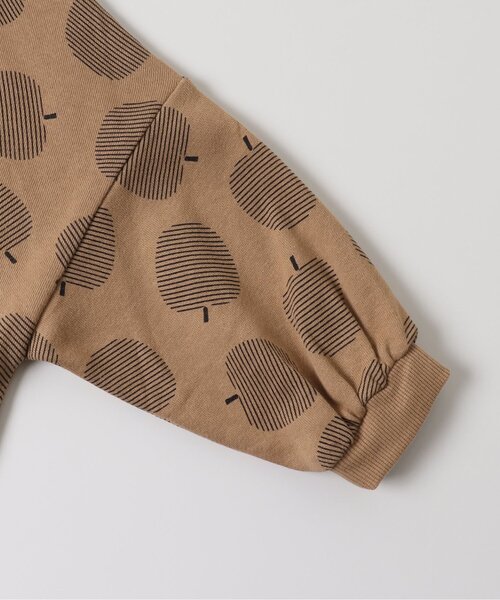 BREEZE（ブリーズ）の「【リンクコーデ可能】総柄トレーナー（スウェット・キッズ・ワインレッド/アイボリー/サックスブルー/キャメル/ブラック・110/140/90/100/130/120/80）」の16枚目の写真