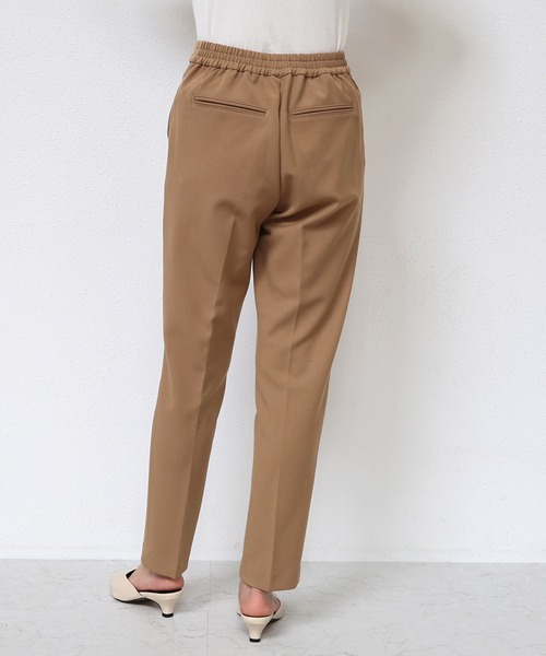 テーパードダブルクロスパンツ ダブルクロステーパードタックパンツ|allureville OFFICIAL SITE