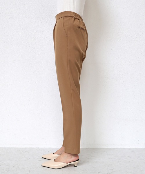 evernavy(エバーネイビー)の「ダブルクロステーパードパンツ(その他パンツ・レディース・ブラック/ブラウン系/ネイビー/チャコールグレー・M/L/S)」の9枚目の写真
