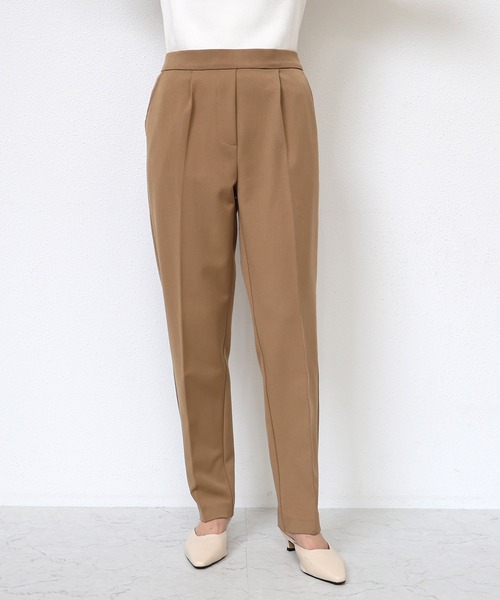 evernavy(エバーネイビー)の「ダブルクロステーパードパンツ(その他パンツ・レディース・ブラック/ブラウン系/ネイビー/チャコールグレー・M/L/S)」の11枚目の写真