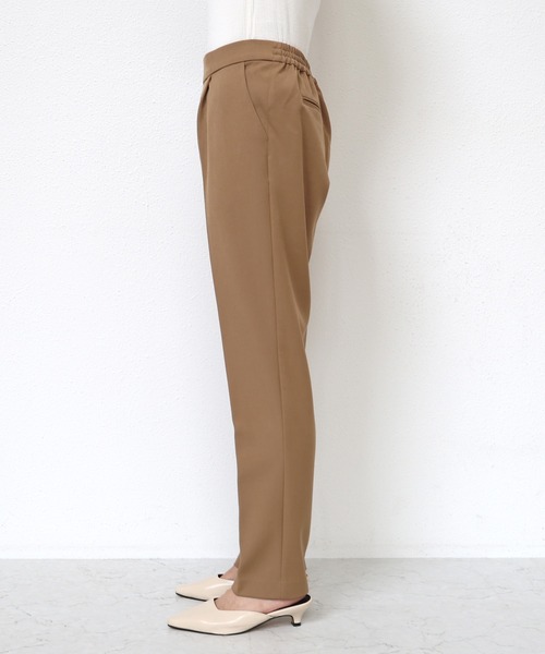 evernavy(エバーネイビー)の「ダブルクロステーパードパンツ(その他パンツ・レディース・ブラック/ブラウン系/ネイビー/チャコールグレー・M/L/S)」の12枚目の写真