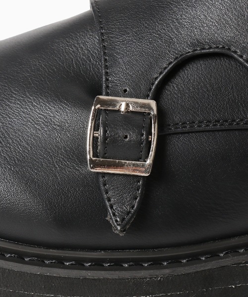 glabella（グラベラ）の「glabella/グラベラ  厚底 シャークソール ダブルモンクストラップスーズ（ドレスシューズ・メンズ・ブラック・L/S/M）」の7枚目の写真