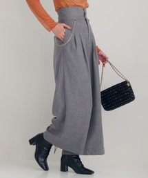 mysty woman | チェーン付きワイドパンツ 989381(その他パンツ)