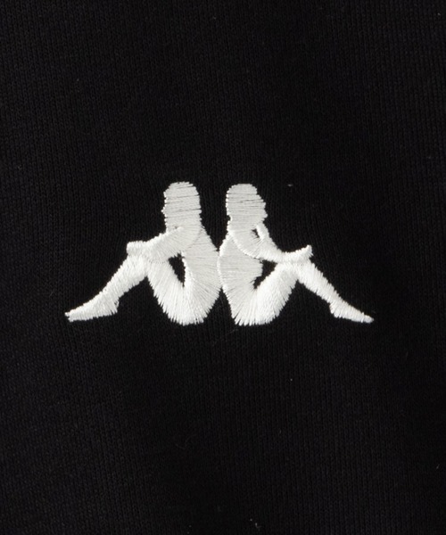 Kappa(カッパ)の「KAPPA ワンポイントロゴスウェット(スウェット・メンズ・グレイッシュベージュ/ネイビー/ブラック・M/L/XL)」の6枚目の写真
