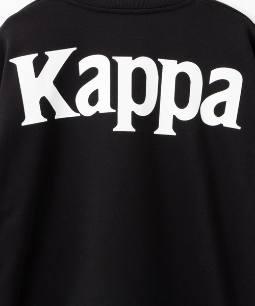 Kappa(カッパ)の「KAPPA ワンポイントロゴスウェット(スウェット・メンズ・グレイッシュベージュ/ネイビー/ブラック・M/L/XL)」の7枚目の写真