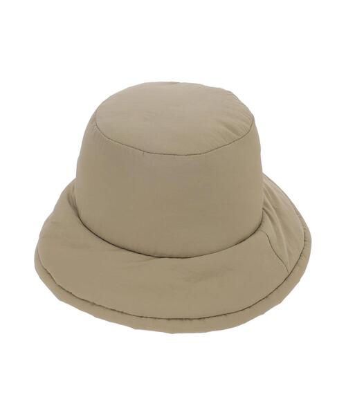 Samansa Mos2（サマンサ モスモス）の「ソフトパディングハット（ハット・レディース・オフホワイト/ベージュ・F）」の2枚目の写真