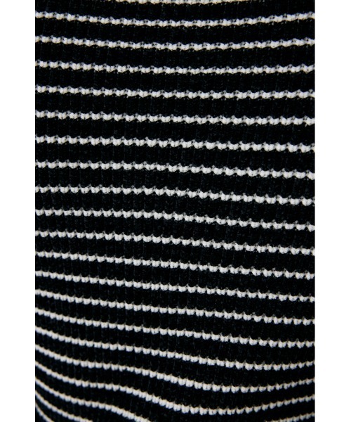 MOUSSY（マウジー）の「HI NECK RIB ニット（ニット/セーター・レディース・ホワイト系その他/イエロー/パープル/ブラック系その他・FREE）」の12枚目の写真