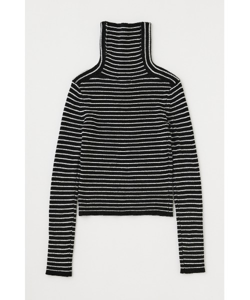 MOUSSY（マウジー）の「HI NECK RIB ニット（ニット/セーター・レディース・ホワイト系その他/イエロー/パープル/ブラック系その他・FREE）」の14枚目の写真