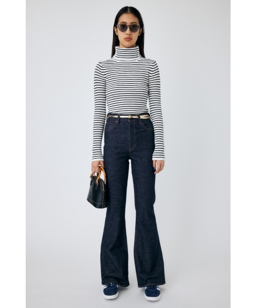 MOUSSY（マウジー）の「HI NECK RIB ニット（ニット/セーター・レディース・ホワイト系その他/イエロー/パープル/ブラック系その他・FREE）」の17枚目の写真