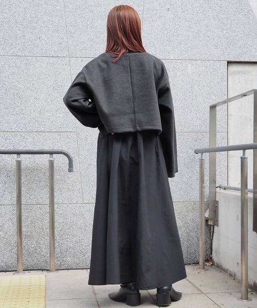 セール】【アンサンブル/2024AW新色登場】カットメルトンプルオーバー