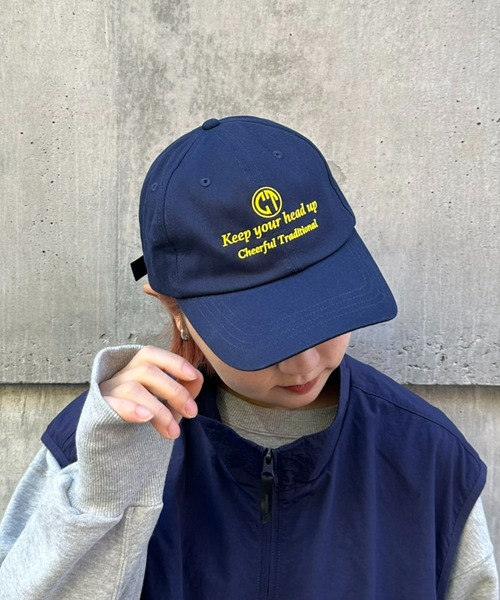 CIAOPANIC TYPY（チャオパニックティピー）の「【ユニセックス】アソートロゴキャップ（キャップ・メンズ・チャコールグレー/ブラック/レッド/オフホワイト/ブルー/ネイビー・ONE SIZE）」の5枚目の写真