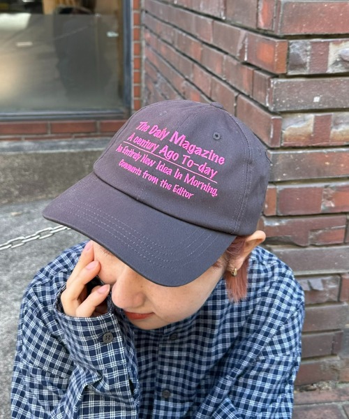 CIAOPANIC TYPY（チャオパニックティピー）の「【ユニセックス】アソートロゴキャップ（キャップ・メンズ・チャコールグレー/ブラック/レッド/オフホワイト/ブルー/ネイビー・ONE SIZE）」の4枚目の写真