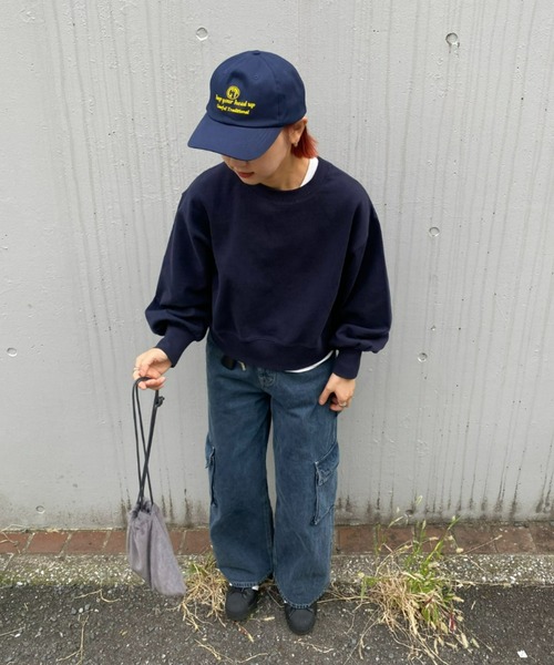 CIAOPANIC TYPY（チャオパニックティピー）の「【ユニセックス】アソートロゴキャップ（キャップ・メンズ・チャコールグレー/ブラック/レッド/オフホワイト/ブルー/ネイビー・ONE SIZE）」の10枚目の写真