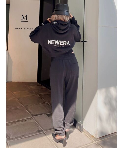 GYDA(ジェイダ)の「GYDA×NEWERA スウェット パンツ(スウェットパンツ・レディース・アイボリー/ブラック・FREE)」の15枚目の写真