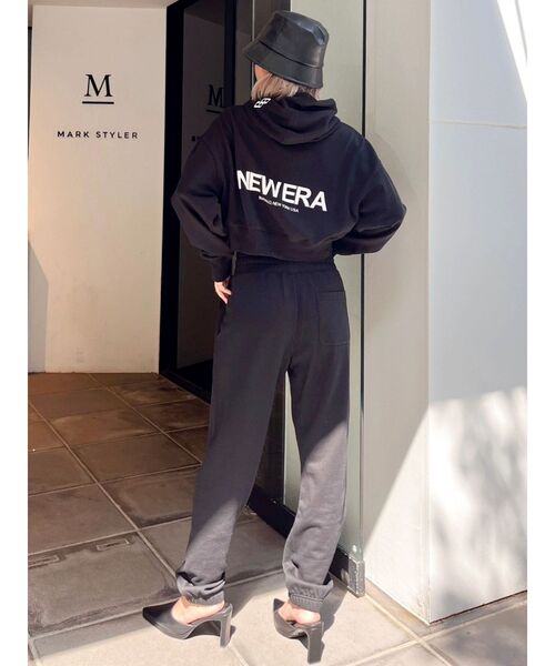 GYDA(ジェイダ)の「GYDA×NEWERA スウェット パンツ(スウェットパンツ・レディース・アイボリー/ブラック・FREE)」の16枚目の写真