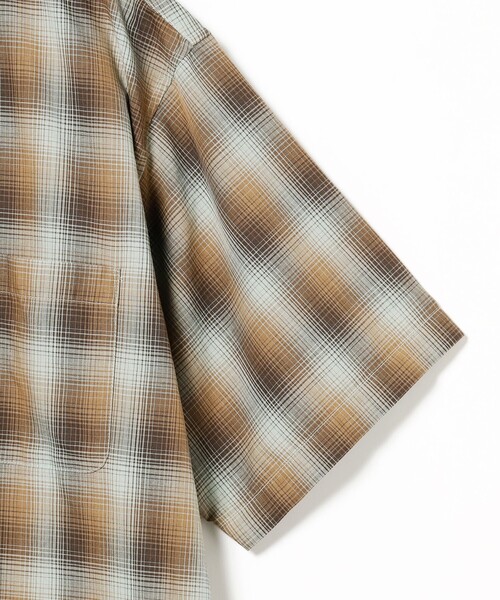 BEAMS（ビームス）の「BEAMS / オンブレチェック イージー シャツ（シャツ/ブラウス・メンズ・ブラウン/グレー・L/M/S/XL）」の16枚目の写真