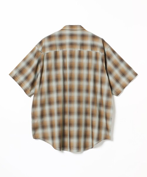 BEAMS（ビームス）の「BEAMS / オンブレチェック イージー シャツ（シャツ/ブラウス・メンズ・ブラウン/グレー・L/M/S/XL）」の21枚目の写真