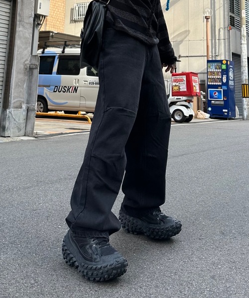 パンツ・ボトムスその他 ISLE DESTROY DENIM PANTS MBLUE BLAYMORE】Dimension Denim Pants / 再構築デニムパンツ（デニム