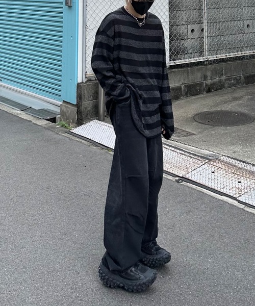セール】【nmtc+】parachute denim pants（デニムパンツ