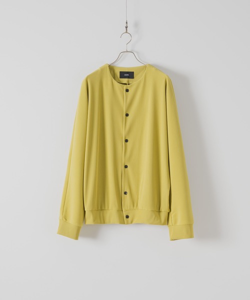 DOOPZ（ドープス）の「Dolman Pleat Cardigan - ドルマンプリーツカーディガン（カーディガン/ボレロ・メンズ・オリーブ/イエロー・LARGE/MEDIUM/SMALL）」の4枚目の写真