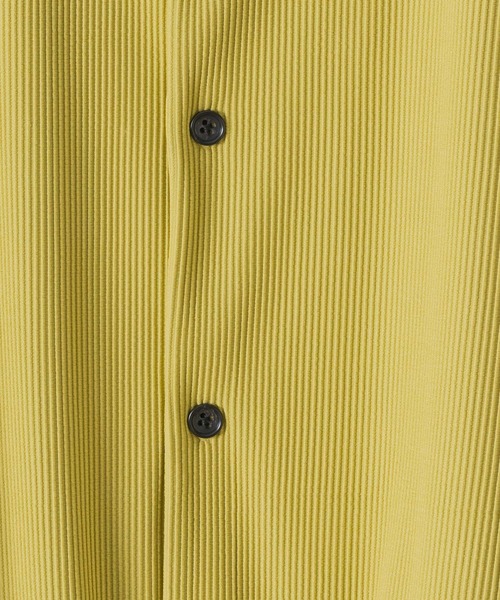 DOOPZ（ドープス）の「Dolman Pleat Cardigan - ドルマンプリーツカーディガン（カーディガン/ボレロ・メンズ・オリーブ/イエロー・LARGE/MEDIUM/SMALL）」の5枚目の写真