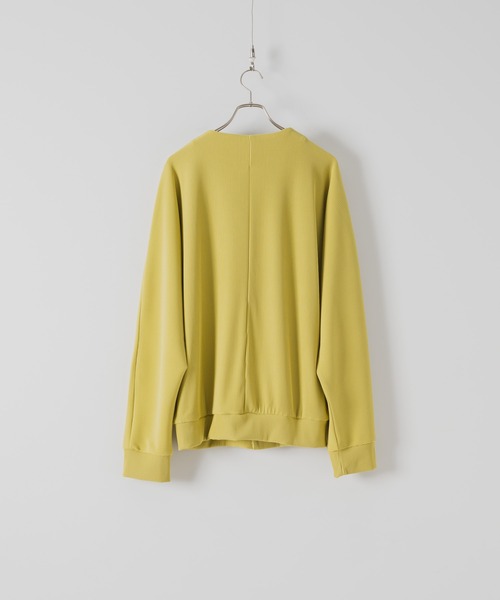 DOOPZ（ドープス）の「Dolman Pleat Cardigan - ドルマンプリーツカーディガン（カーディガン/ボレロ・メンズ・オリーブ/イエロー・LARGE/MEDIUM/SMALL）」の6枚目の写真