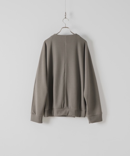 DOOPZ（ドープス）の「Dolman Pleat Cardigan - ドルマンプリーツカーディガン（カーディガン/ボレロ・メンズ・オリーブ/イエロー・LARGE/MEDIUM/SMALL）」の3枚目の写真