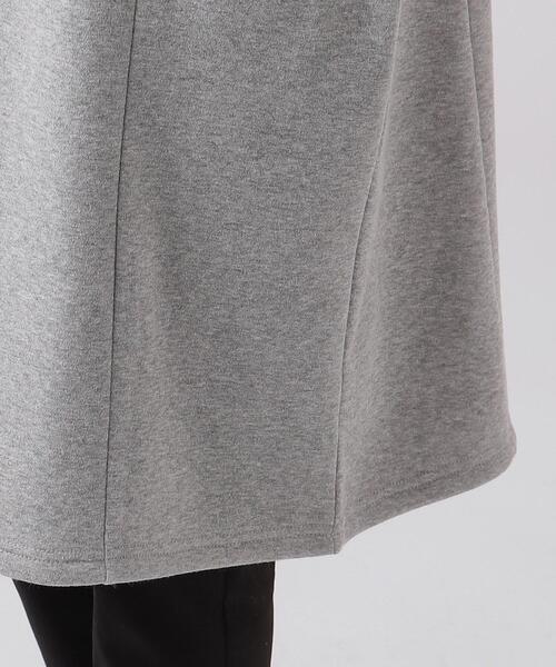 SHOO・LA・RUE（シューラルー）の「◆【洗える】裏地あったか 切替スウェットワンピース【SHOO WARM】（ワンピース・レディース・ベージュ/ライトグレー/ブラック・00）」の18枚目の写真