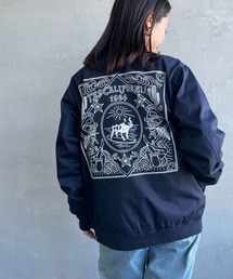 The Endless Summer | [THE ENDLESS SUMMER/エンドレスサマー] 別注 TES バックプリントブルゾン(ブルゾン)