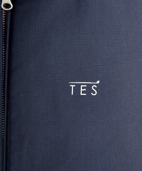 The Endless Summer（エンドレスサマー）の「[THE ENDLESS SUMMER/エンドレスサマー] 別注 TES バックプリントブルゾン（ブルゾン・レディース・ブラック/ネイビー・M/L）」の6枚目の写真