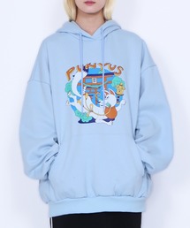 PUNYUS | 裏起毛稲荷ビッグパーカー(パーカー)