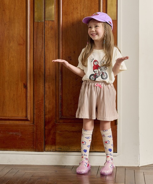 MARKEY'S（マーキーズ）の「【YUKI HORIMOTO】KIDS Tシャツ（80～150cm）（Tシャツ/カットソー・キッズ・マスタード/チャコール/ターコイズブルー/アイボリー・80/90/100/110/120/130/140/150）」の7枚目の写真