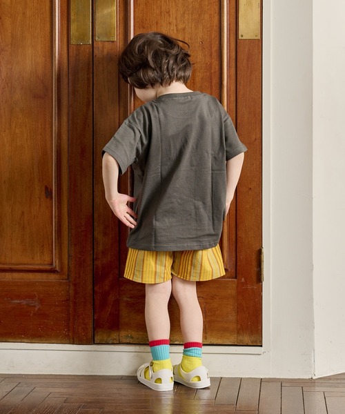 MARKEY'S（マーキーズ）の「【YUKI HORIMOTO】KIDS Tシャツ（80～150cm）（Tシャツ/カットソー・キッズ・マスタード/チャコール/ターコイズブルー/アイボリー・80/90/100/110/120/130/140/150）」の14枚目の写真