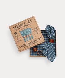 RRL（ダブル アール エル）の「チェックド ナプキン セット