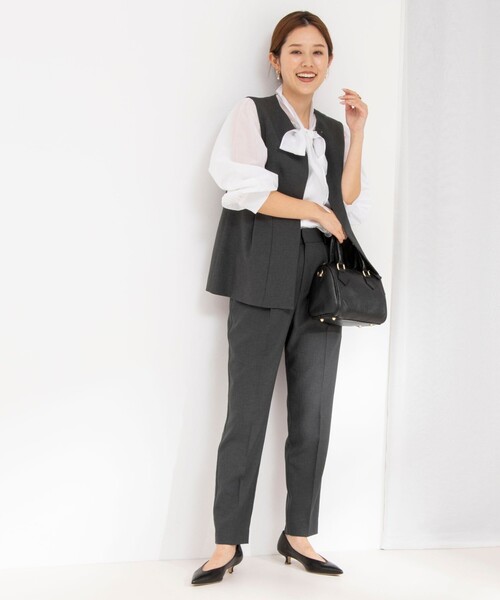 NOLLEY'S（ノーリーズ）の「ツイルストレッチジレ（ベスト