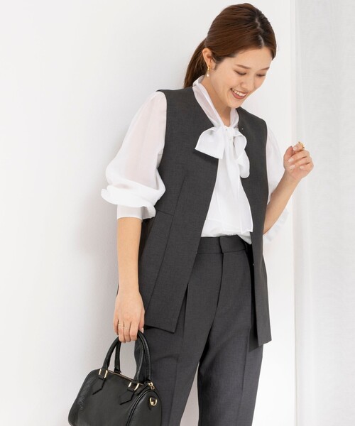NOLLEY'S（ノーリーズ）の「ツイルストレッチジレ（ベスト