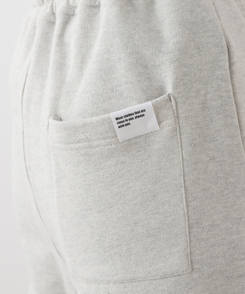 プラージュ スウェットワイドストレートパンツ白 36 plage（プラージュ