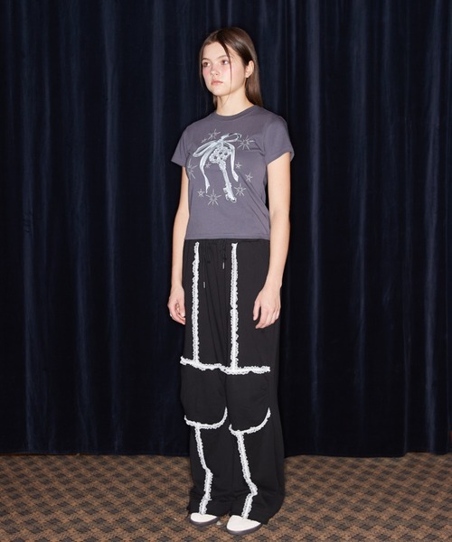LUVISTRUE(ラヴイズトゥルー)の「NM KEY TEE(Tシャツ/カットソー・レディース・ホワイト/チャコールグレー/ブラック・FREE)」の15枚目の写真