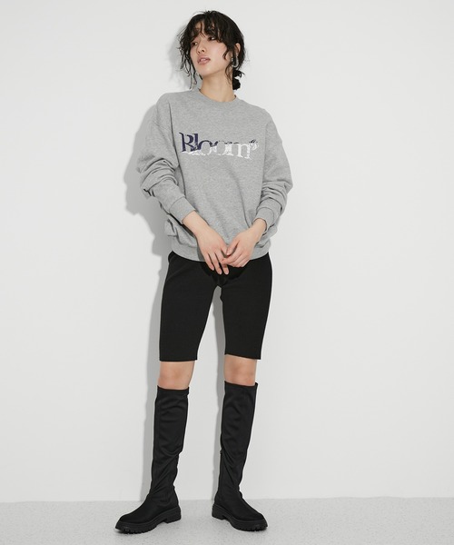 ADAM ET ROPE'（アダムエロペ）の「ウォータープルーフソックスロングブーツ（ブーツ・レディース・ブラック・23.0cm/23.5cm/24.0cm/24.5cm）」の3枚目の写真