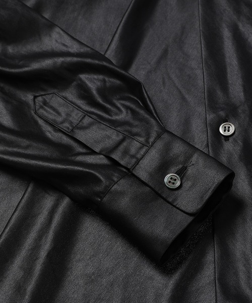 TANAKA（タナカ）の「CROSS-OVER SHIRT（シャツ/ブラウス・レディース・ブラック・SMALL/MEDIUM）」の4枚目の写真