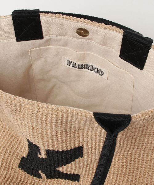 FABRICO（ファブリコ）の「【FABRICO】アルファベットジュートバッグS（トートバッグ・レディース・A/H/J/S/T/C/R/Y/N/その他/K/M・FREE）」の18枚目の写真