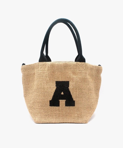 FABRICO（ファブリコ）の「【FABRICO】アルファベットジュートバッグS（トートバッグ・レディース・A/H/J/S/T/C/R/Y/N/その他/K/M・FREE）」の3枚目の写真