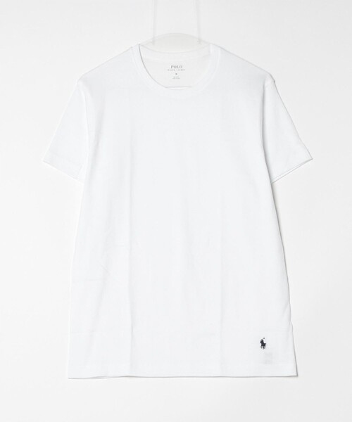 POLO RALPH LAUREN UNDERWEAR（ポロラルフローレンアンダーウェア）の「【限定展開】【POLO RALPH LAUREN/ポロ ラルフ ローレン】クラシックフィット クルーネックアンダーシャツ（Tシャツ/カットソー・メンズ・ホワイト/ブラック/グレー・M/L）」の6枚目の写真