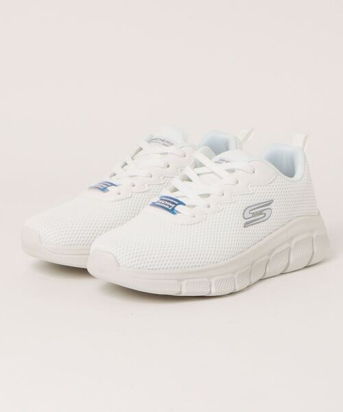 SKECHERS（スケッチャーズ）の「【SKECHERS】 BOBS B FLEX（スニーカー・メンズ・ホワイト/ブラック/ネイビー/グレー・25.5cm/26.0cm/27.0cm/28.0cm/26.5cm/25.0cm）」の2枚目の写真