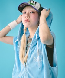 【GALFY/ガルフィー】あの頃のギャル的ノースリパーカー