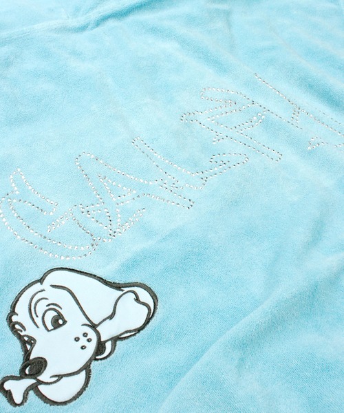 GALFY（ガルフィー）の「【GALFY/ガルフィー】あの頃のギャル的ノースリパーカー（パーカー・レディース・ブラック/サックスブルー/ピンク・XL/L）」の12枚目の写真