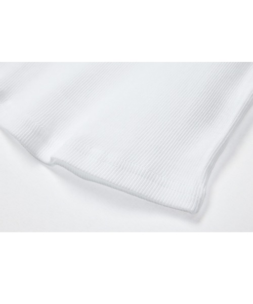 Rest&Recreation（レストアンドレクリエーション）の「RR ロゴ ショート タンクトップ（タンクトップ・レディース・ホワイト/ブラック・ONE）」の12枚目の写真